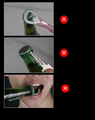 Magnetic Automatic Bottle Opener