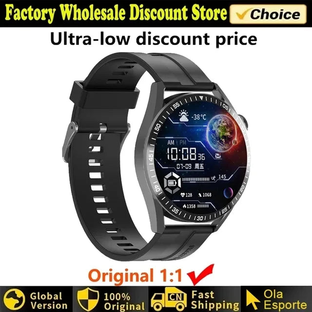 Ola Esporte Series 8 Ultra Smart Watch | 1.3" Full AMOLED | ECG & Blood Pressure Monitor | Bluetooth Calling