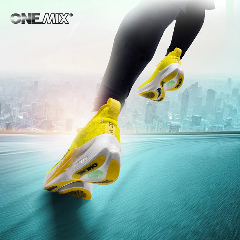 ONEMIX Light Armor 23625 Running Shoes | Super Marathon Distance | Air Mesh Breathable | Air Sole Technology