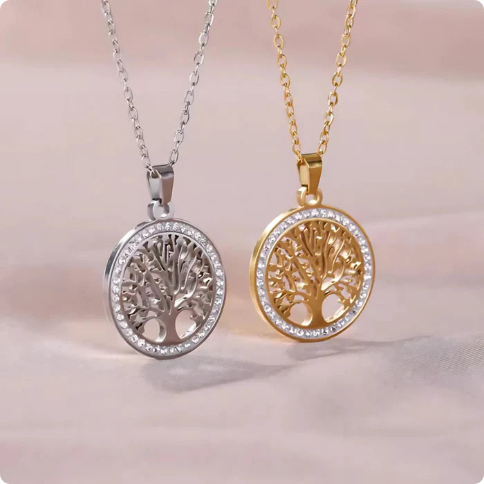 Minimalist Solitaire Pendant Necklace | Gold Plated Stainless Steel O-Chain | Unisex Office/Career Jewellery