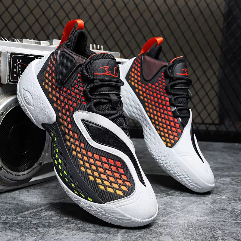 SENTA Fire-Grid Pro Basketball Shoes | Flywire Technology | Low-Top | Professional Level Multi-Court Sneaker