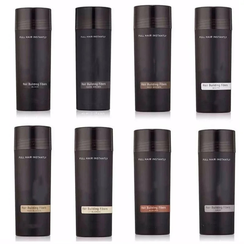 Keratin Hair Building Fibres (27.5g) | Instant Hair Loss Concealer Powder | Natural Thickening Spray
