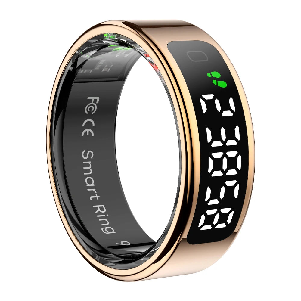 COLMI R12 Smart Ring | Integrated Display Screen | Wireless Charging | 5ATM Waterproof Health Tracker
