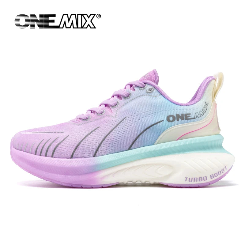 ONEMIX Bumper Elite 21608 Unisex Running Shoe | Half Marathon Cushioning | ForMotion Technology | Extra Wide Fit