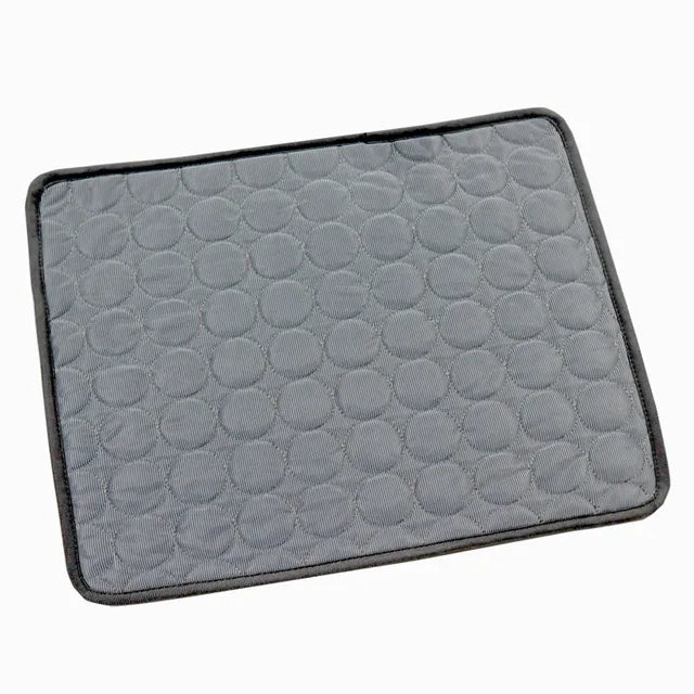 Pet Cooling Mat for Dogs & Cats | Breathable Cold Fabric Pad | Self-Cooling, Hand Washable & Anti-Heat Relief