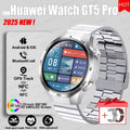 GUHUAVMI GT 5 Pro Smart Watch 2025 NEW | GPS Track & NFC Access | AMOLED Display | Stainless Steel Bracelet