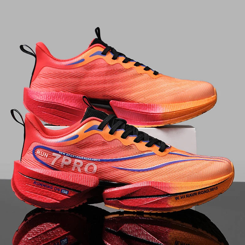 LETCOMFIT 7 PRO Men's Running Shoes | Lightweight Air Mesh Upper | Hard-Wearing & Breathable Speed Sneaker