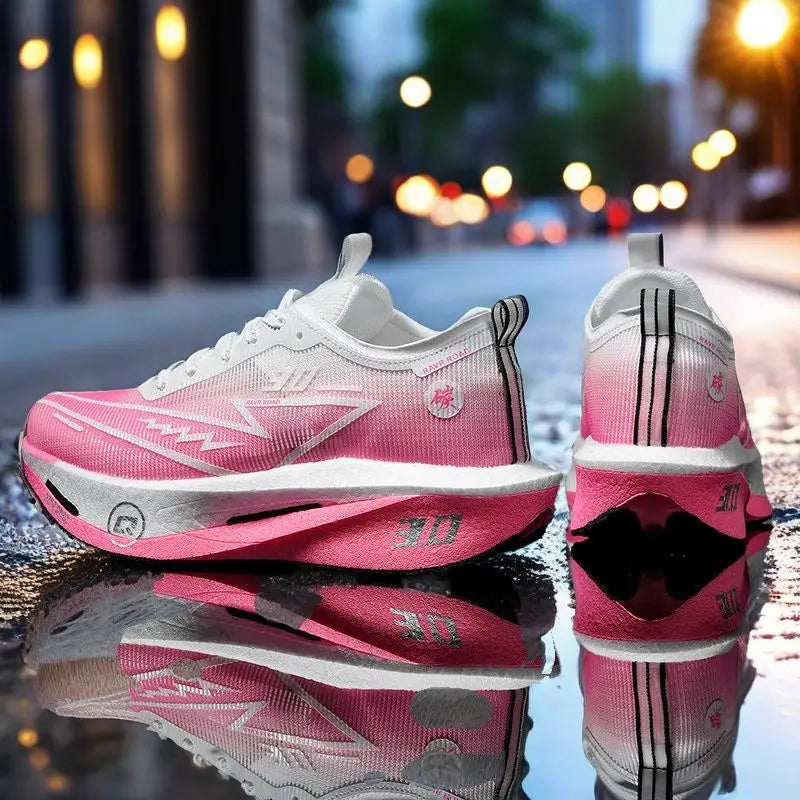 LETCOMFIT RAVR ROAD Men's Running Shoes | Lightweight Air Mesh | High Propulsion Outsole | Breathable Sneaker