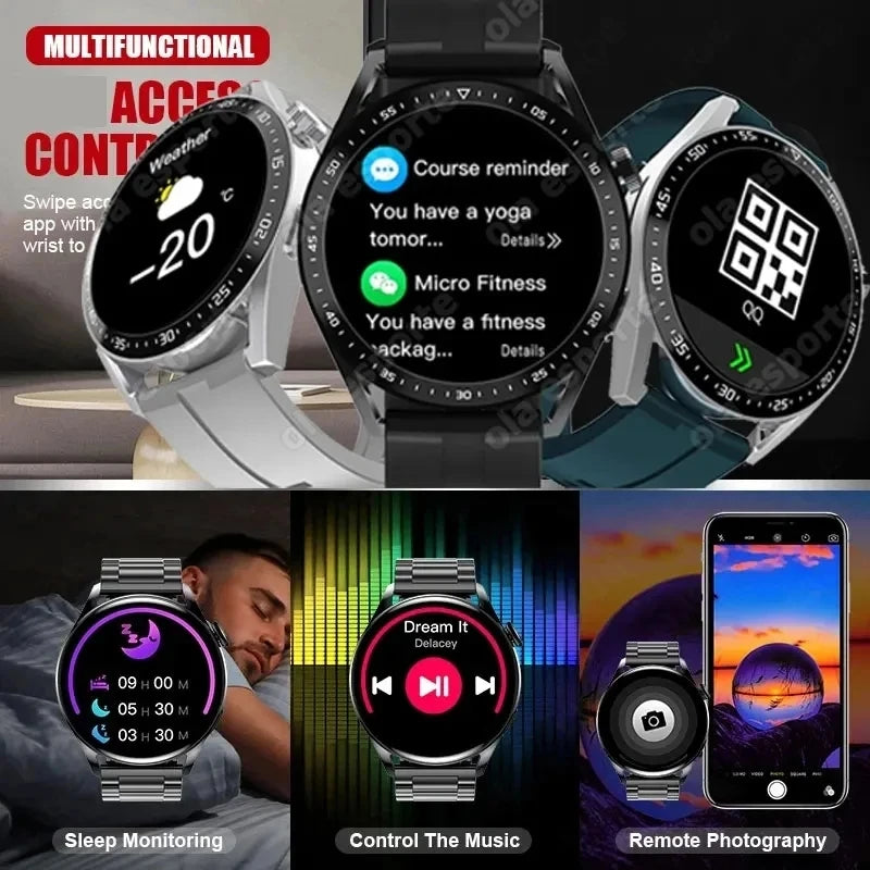 Ola Esporte Series 8 Ultra Smart Watch | 1.3" Full AMOLED | ECG & Blood Pressure Monitor | Bluetooth Calling