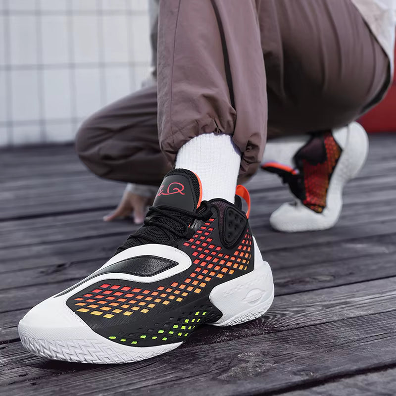 SENTA Fire-Grid Pro Basketball Shoes | Flywire Technology | Low-Top | Professional Level Multi-Court Sneaker