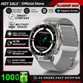 Smartwatch | PENGAGAR TANK X3 | Men's | Water Resistant up to 5 ATM | 1000 mAh Battery | GPS | Compass | Bluetooth | AMOLED Screen