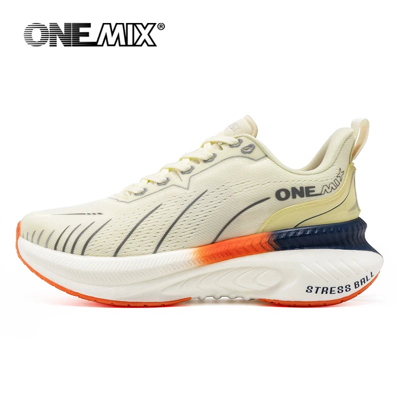 ONEMIX Bumper Elite 21608 Unisex Running Shoe | Half Marathon Cushioning | ForMotion Technology | Extra Wide Fit