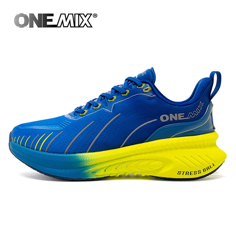 ONEMIX Bumper Elite 21608 Unisex Running Shoe | Half Marathon Cushioning | ForMotion Technology | Extra Wide Fit