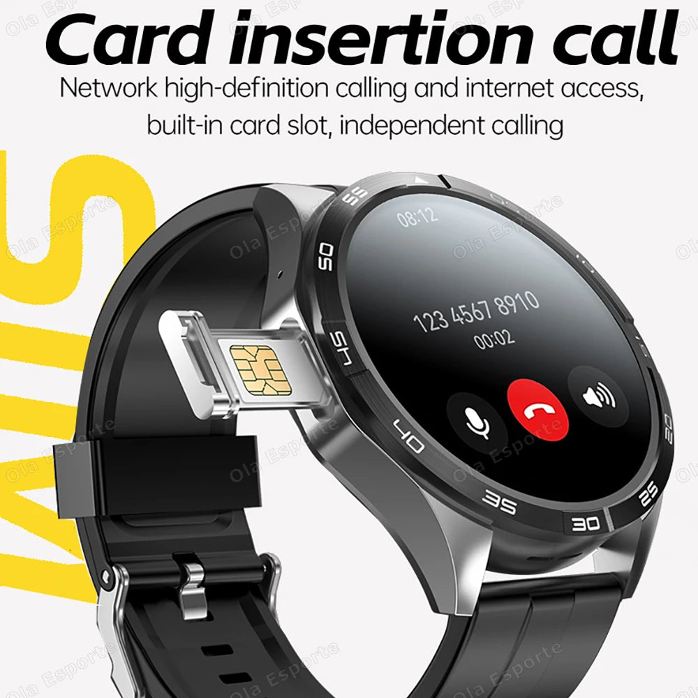 Smartwatch | Android System | Video Calls | Facial Recognition | 4G/5G | SIM Card | GPS | Wi-Fi | Long Battery Life.