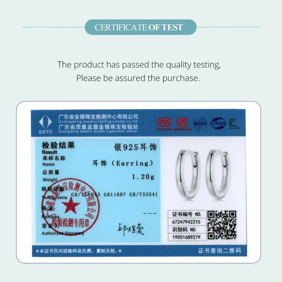 BAMOER 925 Sterling Silver Huggie Hoop Earrings | Gold Plated Minimalist Hoops | Fine Jewellery Multi-Piercing Set