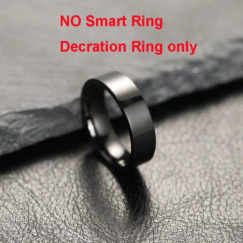 SIMSONLAB Smart Ring 2025 | 7-Day Battery, IP68 Waterproof Health Tracker | HR, SpO2 & Remote Camera
