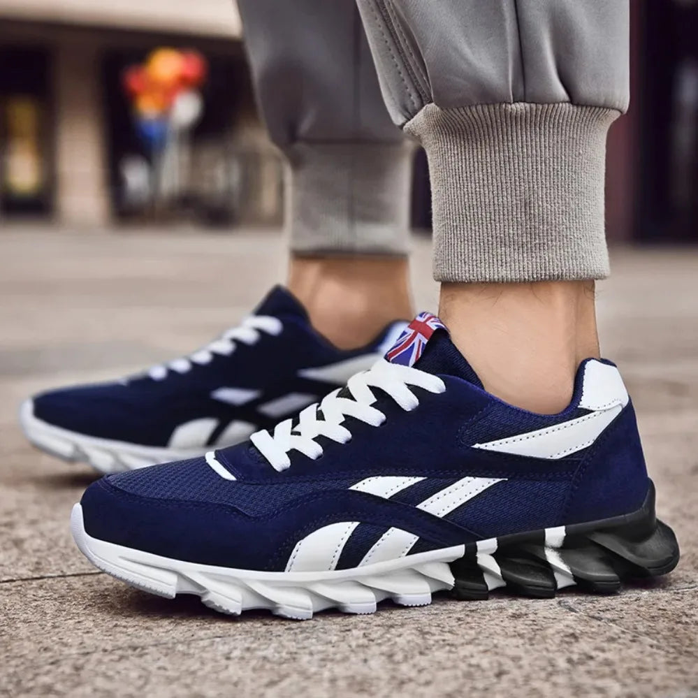 SNORW Blade Runner Unisex Running Shoes | Mesh Breathable Upper | EVA Outsole | Dynamic Blade Sole Sneaker