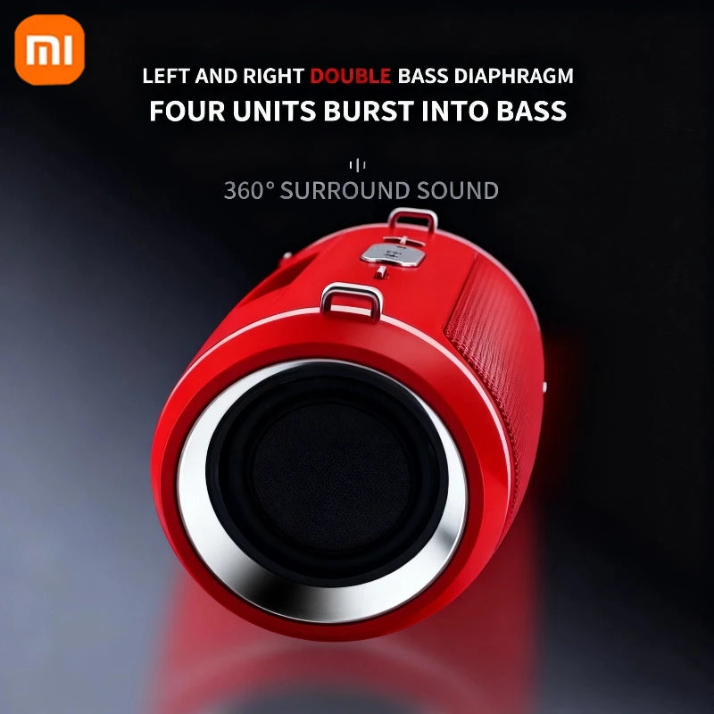 Xiaomi MIJIA Battle Drum Portable Bluetooth Speaker | 200W Hi-Res Audio, 360° Bass | IPX5 Waterproof Wireless Speaker