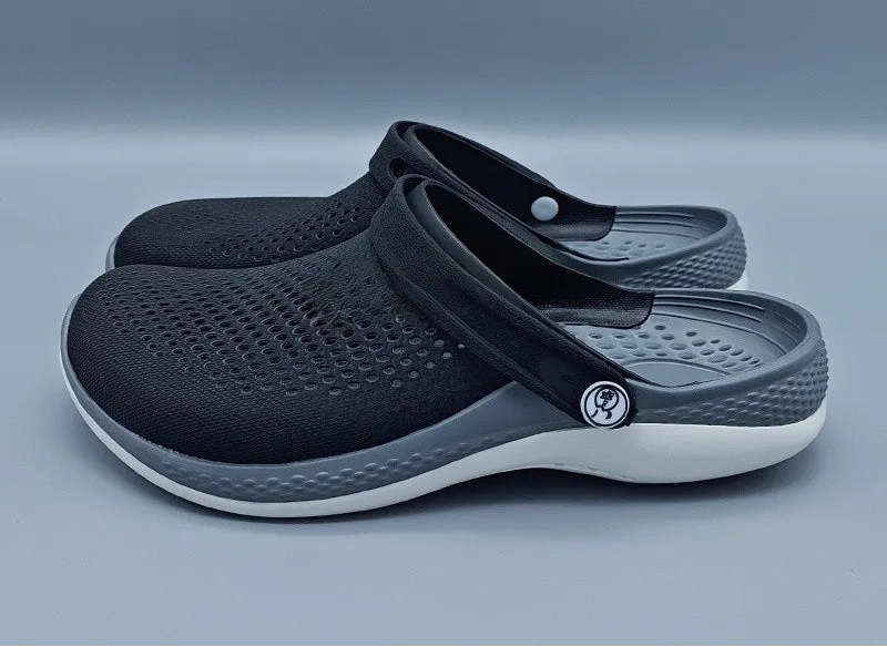 Men's Classic Comfort Clogs | Non-Slip, Breathable & Odor-Free | Lightweight Summer Sandals | Adjustable Strap
