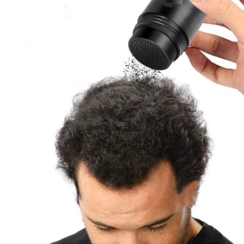 Keratin Hair Building Fibres (27.5g) | Instant Hair Loss Concealer Powder | Natural Thickening Spray