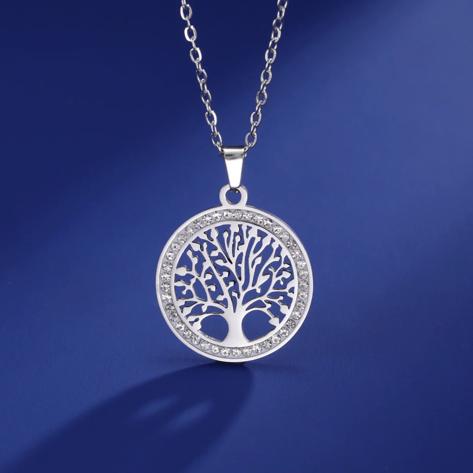 Minimalist Solitaire Pendant Necklace | Gold Plated Stainless Steel O-Chain | Unisex Office/Career Jewellery