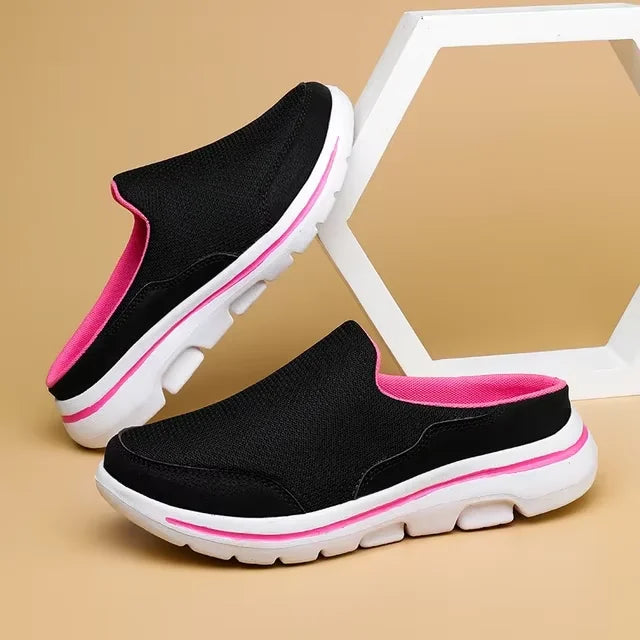 Ngouxm Men's Air Mesh Clog Slipper | Slip-On Backless Shoe | Lightweight EVA Outsole | Summer Breathable