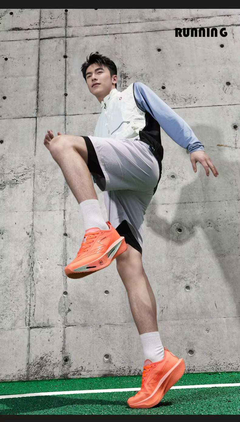 ADMAR CHUNTA Elite Men's Running Shoes | Neon Green Graffiti Sole | Lightweight & Breathable | Spring/Autumn Sneaker