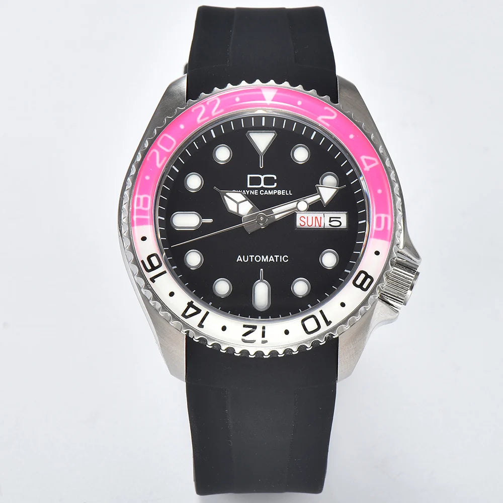 Men's Watch - Dwayne Campbell NH36 | Sapphire crystal | Water resistant up to 5 ATM | 316L stainless steel case