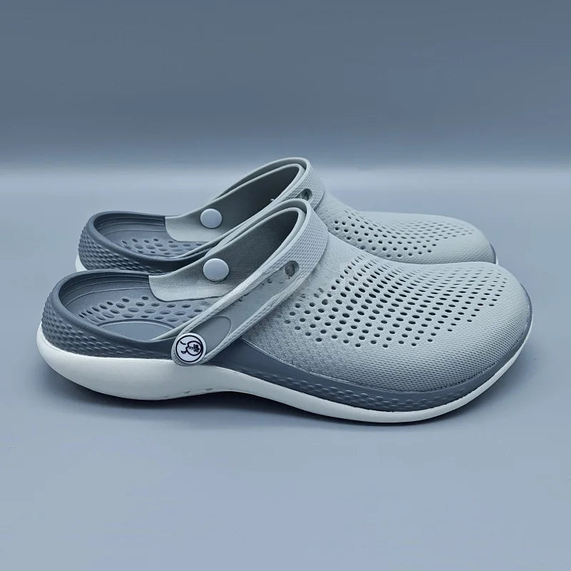 Men's Classic Comfort Clogs | Non-Slip, Breathable & Odor-Free | Lightweight Summer Sandals | Adjustable Strap