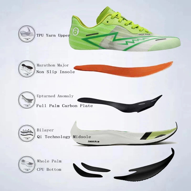 LETCOMFIT RAVR ROAD Men's Running Shoes | Lightweight Air Mesh | High Propulsion Outsole | Breathable Sneaker