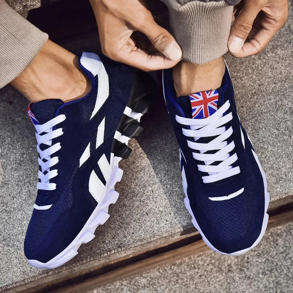 SNORW Blade Runner Unisex Running Shoes | Mesh Breathable Upper | EVA Outsole | Dynamic Blade Sole Sneaker