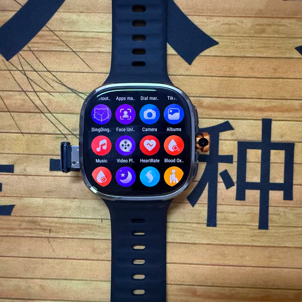 Smartwatch Zestbolt M99 5G+ – Tela AMOLED de 2,4” | Android 10 | Câmera giratória de 8MP | GPS | Bateria de 2100 mAh