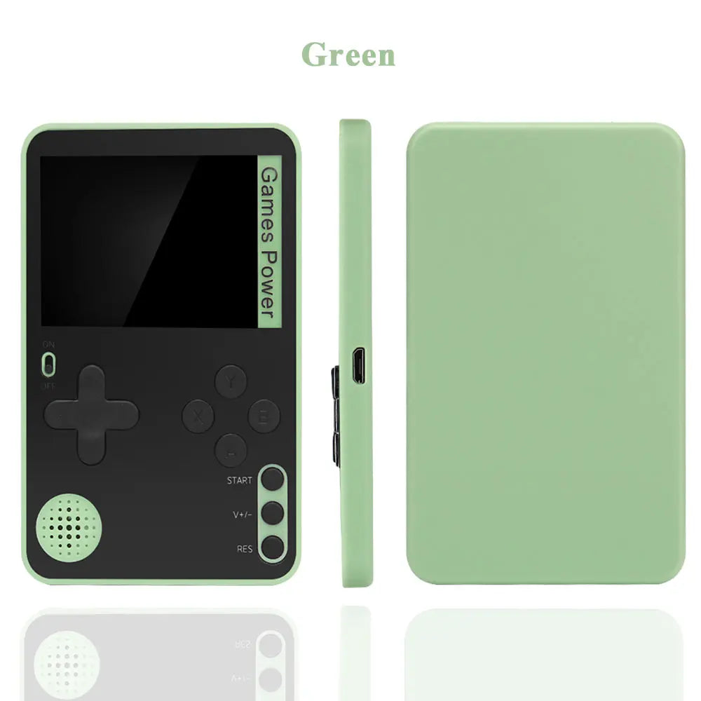 Ultra-thin Portable Retro Mini Game | 500 Built-in Classic Games | 2.4" LCD Console ZEDAOTC