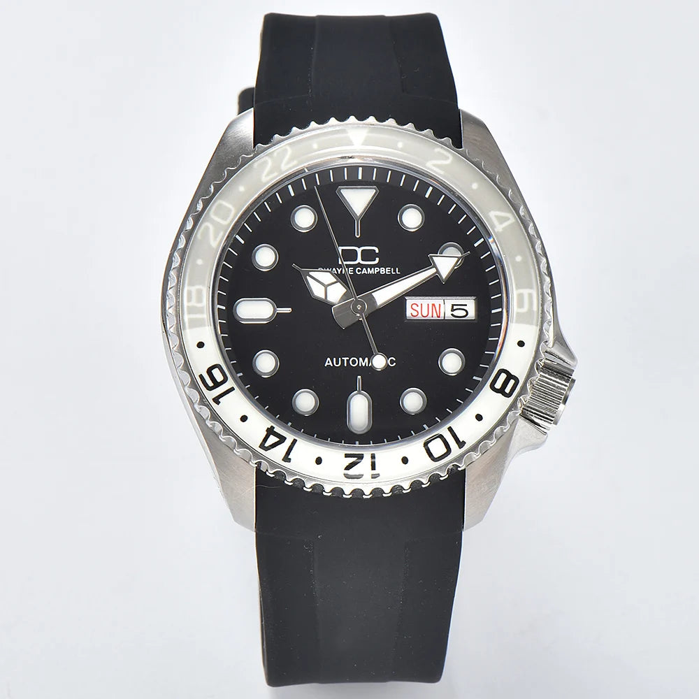 Men's Watch - Dwayne Campbell NH36 | Sapphire crystal | Water resistant up to 5 ATM | 316L stainless steel case