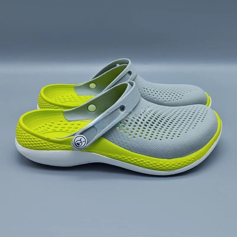 Men's Classic Comfort Clogs | Non-Slip, Breathable & Odor-Free | Lightweight Summer Sandals | Adjustable Strap
