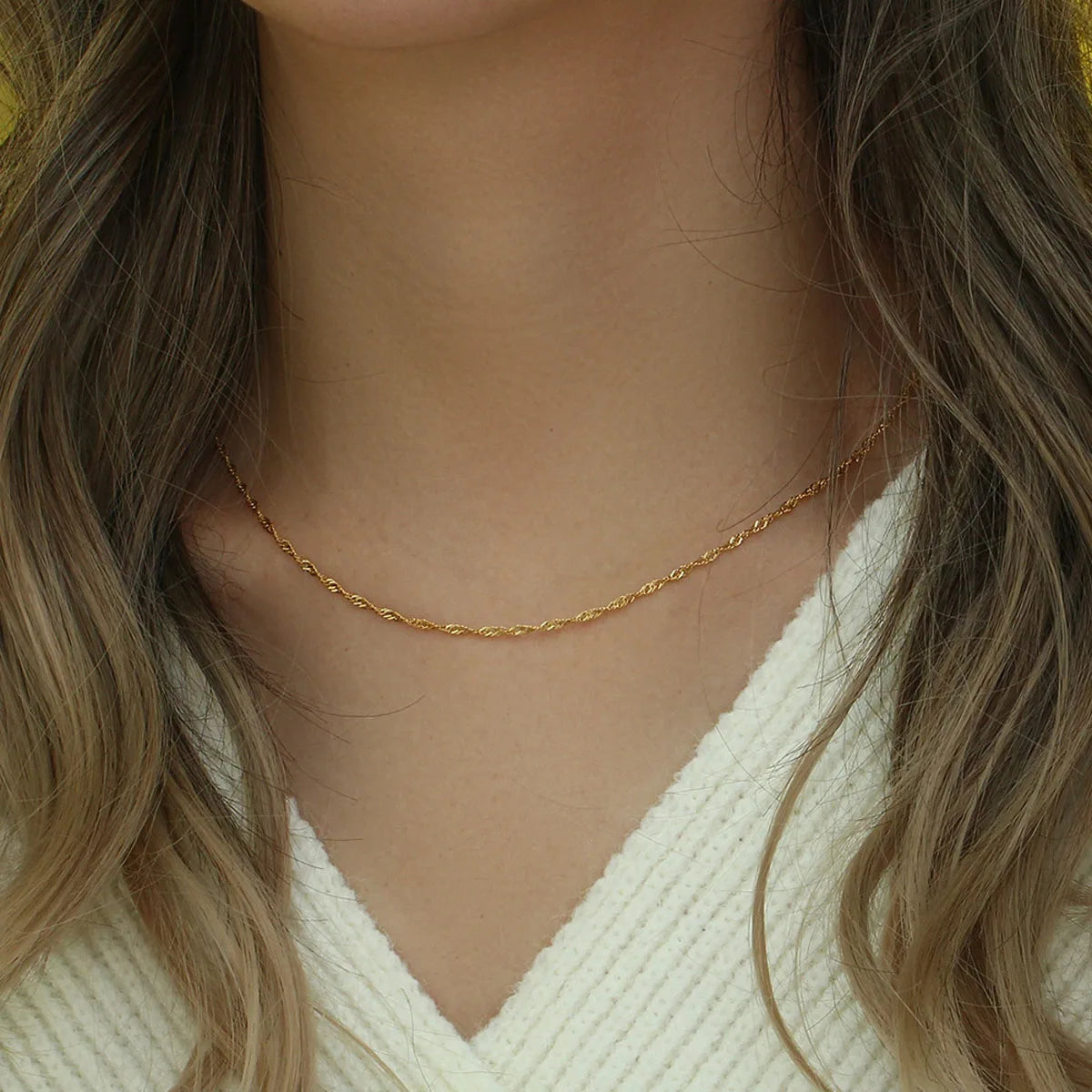 Bohemian Heart Choker Necklace | Natural Stone Multi-Bead Chain | Chunky Gold Pendant Statement Jewellery
