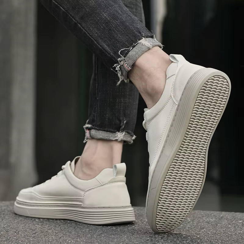 Men's Casual Shoes MOGACIILLO Oxfords Y8001 in Split Leather | Waterproof | Rubber Sole