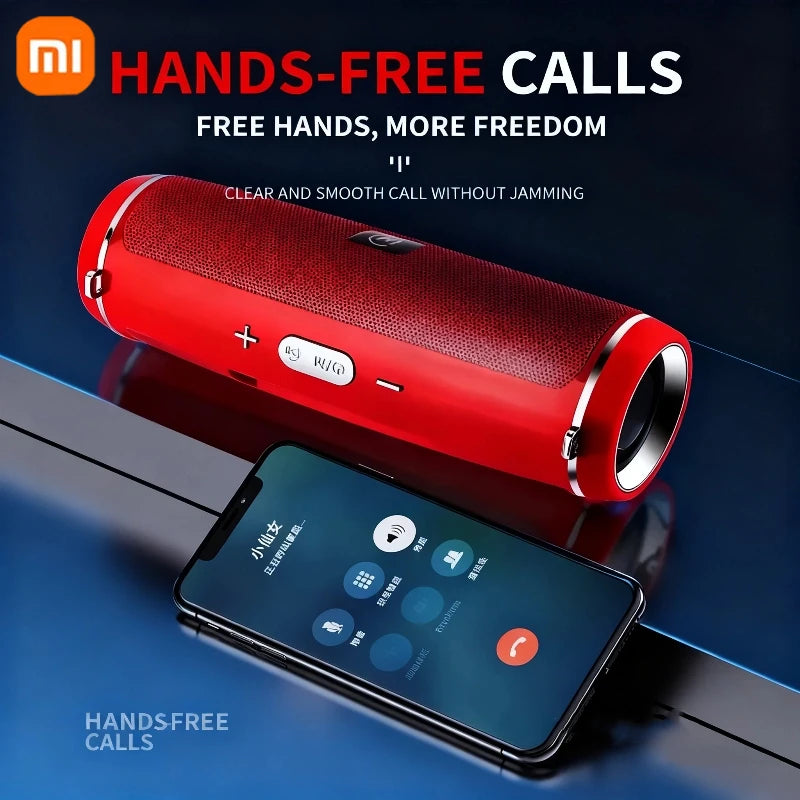 Xiaomi MIJIA Battle Drum Portable Bluetooth Speaker | 200W Hi-Res Audio, 360° Bass | IPX5 Waterproof Wireless Speaker