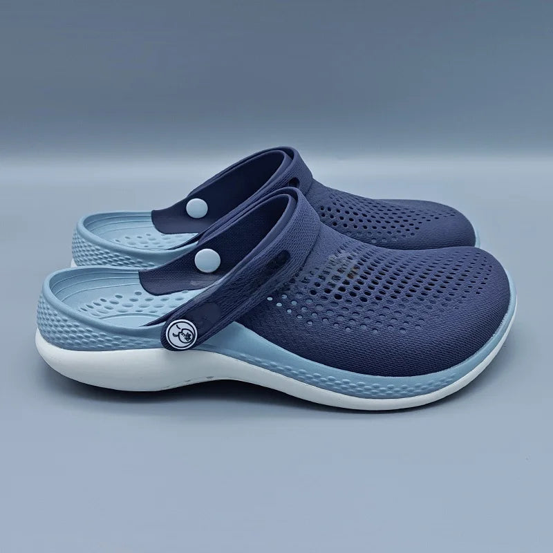 Men's Classic Comfort Clogs | Non-Slip, Breathable & Odor-Free | Lightweight Summer Sandals | Adjustable Strap