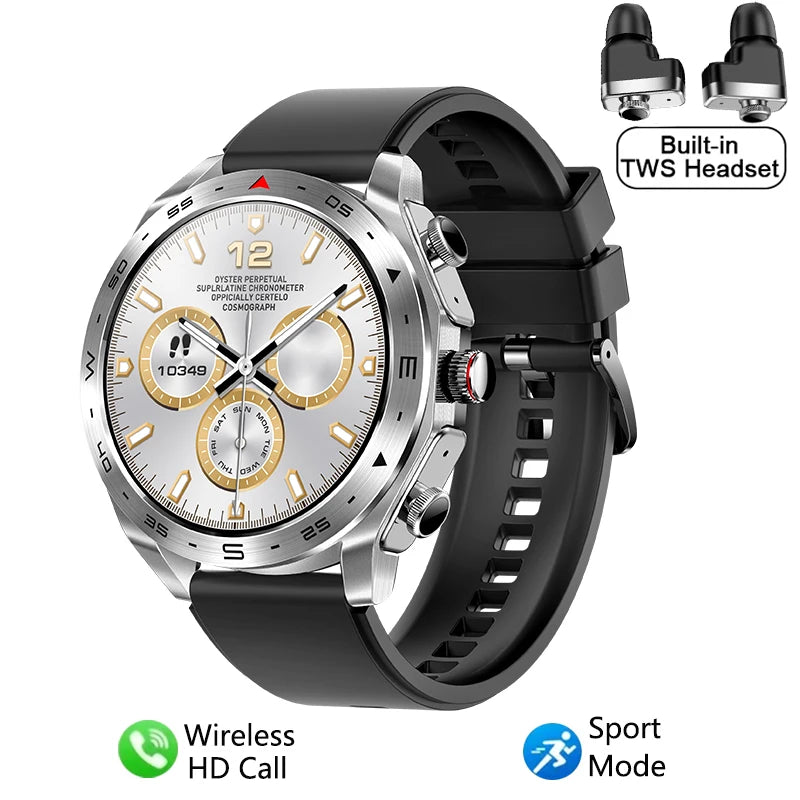 GEJIAN T95 Smart Watch with Built-in Wireless Headset | HIFI 9D Audio | 10-Day Battery Life | BT Call & Health Tracker