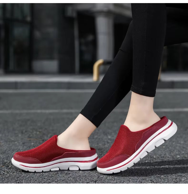 Ngouxm Men's Air Mesh Clog Slipper | Slip-On Backless Shoe | Lightweight EVA Outsole | Summer Breathable