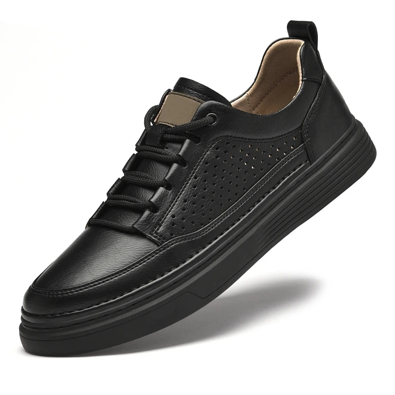 Men's Casual Shoes MOGACIILLO Oxfords Y8001 in Split Leather | Waterproof | Rubber Sole