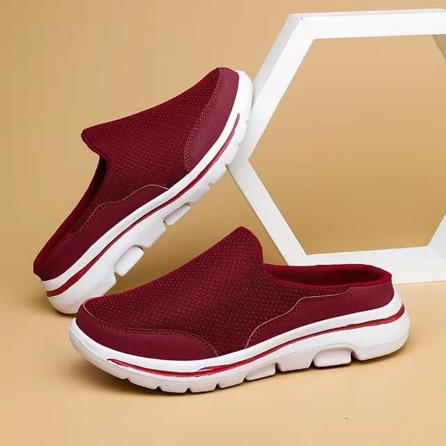 Ngouxm Men's Air Mesh Clog Slipper | Slip-On Backless Shoe | Lightweight EVA Outsole | Summer Breathable