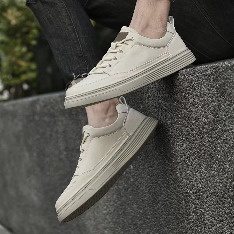 Men's Casual Shoes MOGACIILLO Oxfords Y8001 in Split Leather | Waterproof | Rubber Sole