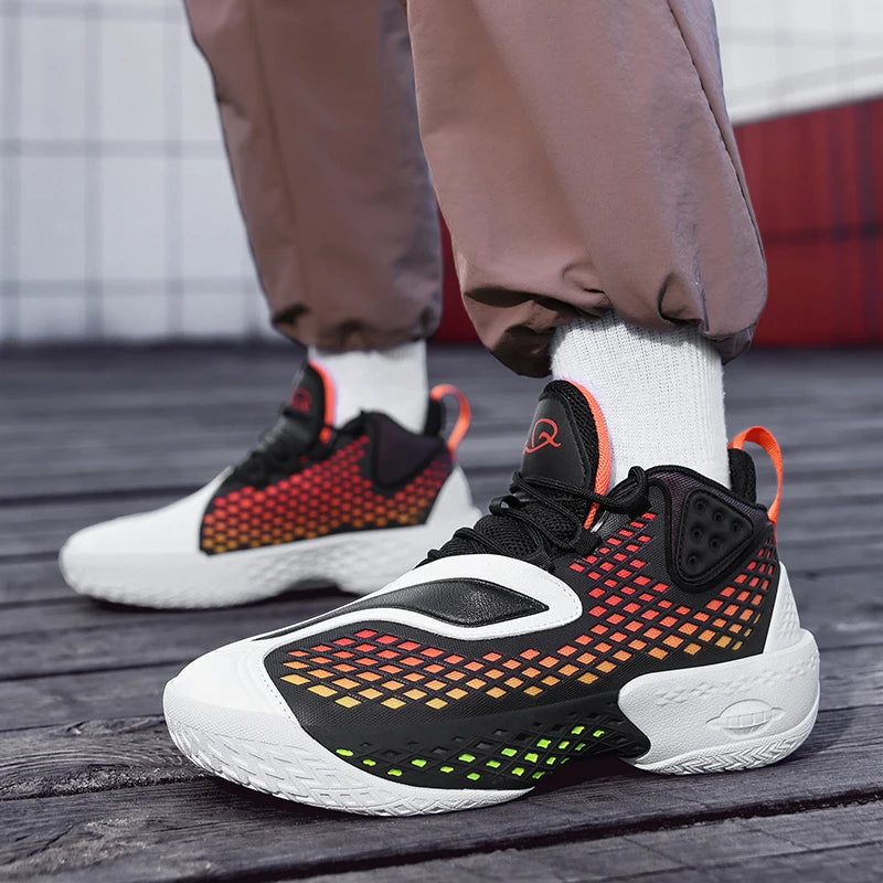 SENTA Fire-Grid Pro Basketball Shoes | Flywire Technology | Low-Top | Professional Level Multi-Court Sneaker