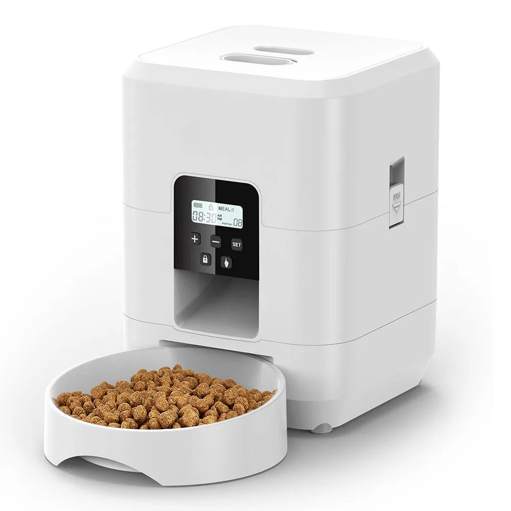 ZYfeeder Automatic Pet Feeder | Timed Dispensing with LCD Display | Portion Control Food Dispenser for Cats & Dogs