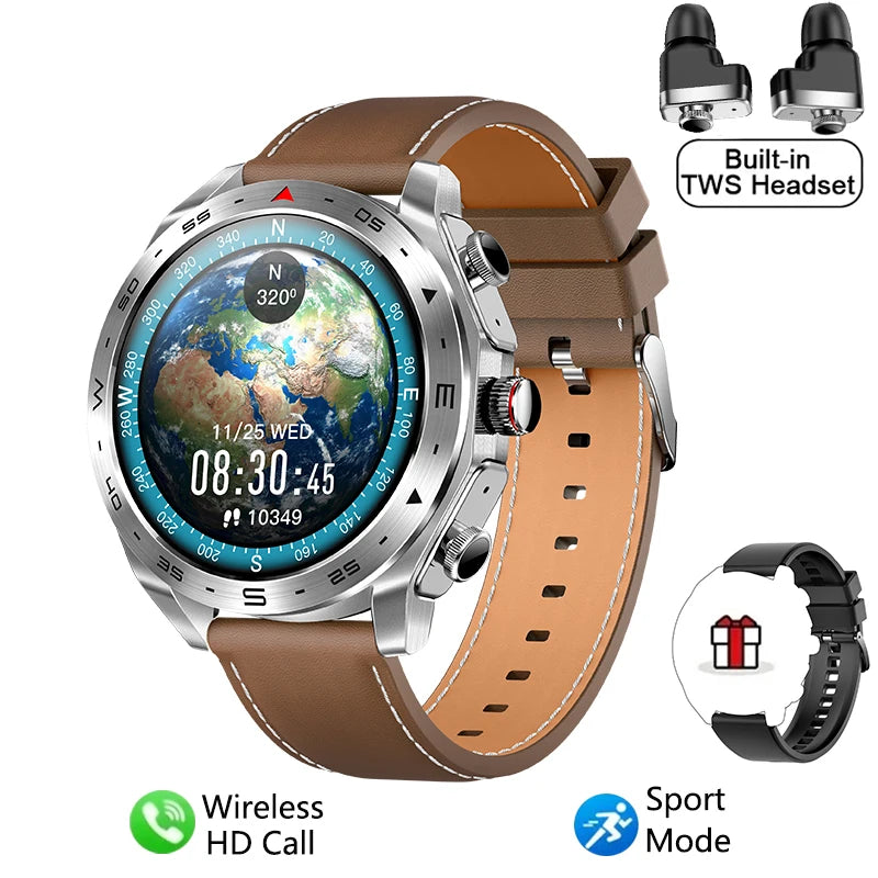 GEJIAN T95 Smart Watch with Built-in Wireless Headset | HIFI 9D Audio | 10-Day Battery Life | BT Call & Health Tracker
