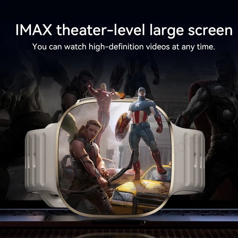 Smartwatch Zestbolt M99 5G+ – Tela AMOLED de 2,4” | Android 10 | Câmera giratória de 8MP | GPS | Bateria de 2100 mAh