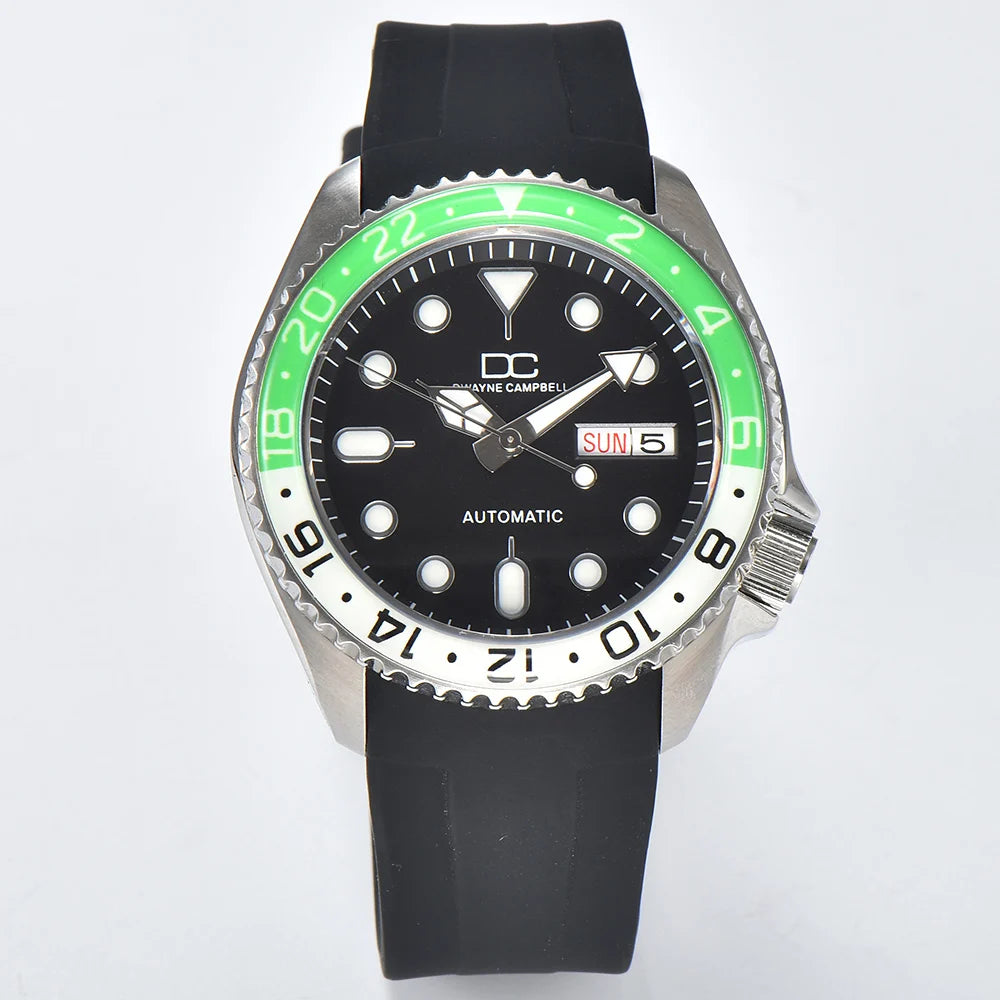 Men's Watch - Dwayne Campbell NH36 | Sapphire crystal | Water resistant up to 5 ATM | 316L stainless steel case