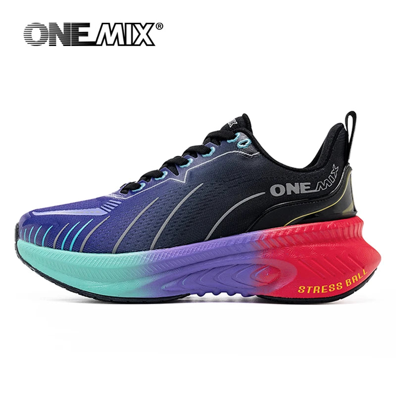 ONEMIX Bumper Elite 21608 Unisex Running Shoe | Half Marathon Cushioning | ForMotion Technology | Extra Wide Fit